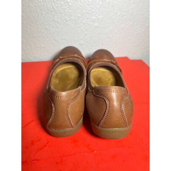 Clarks Collection brown cushioned flats size 9 M NWT - Picture 7 of 10